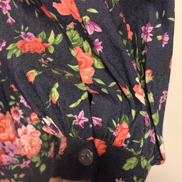 NWOT Designer Denim Dress - Picture 6 of 8